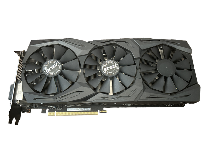 Видеокарта Asus GTX 1070 ROG Strix 8GB GDDR5 (STRIX-GTX1070-O8G-GAMING) Б/У - Фото 1 Видеокарта Asus GTX 1070 ROG Strix 8GB GDDR5 (STRIX-GTX1070-O8G-GAMING) Б/У - изображение 1