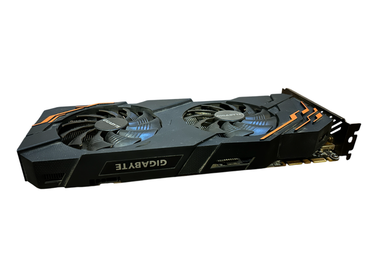 Видеокарта Gigabyte GeForce GTX 1070 8GB WindForce OC (GV-N1070WF2OC-8GD) Б/У - изображение 3