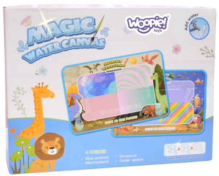 Килимок для малювання водою Woopie XXL Печатки Цифри 100 x 80 см (5906280653439) - зображення 2