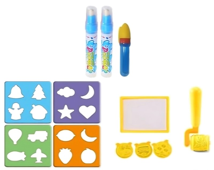 Килимок для малювання водою Woopie XXL Печатки Цифри 100 x 80 см (5906280653439) - зображення 6