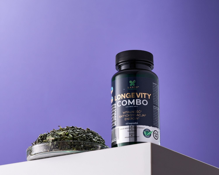 Suplement diety Lanco Nutritions Longevity Combo Premium 60 kapsułek (5905317626279) - obraz 3