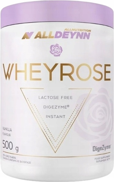 Протеїновий коктейль SFD Alldeynn Wheyrose Смак ванільний 500 г (5902837747873) - зображення 1