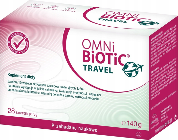 Дієтична добавка Omni-Biotic Travel 28 саше по 5 г (9120001435692) - зображення 1