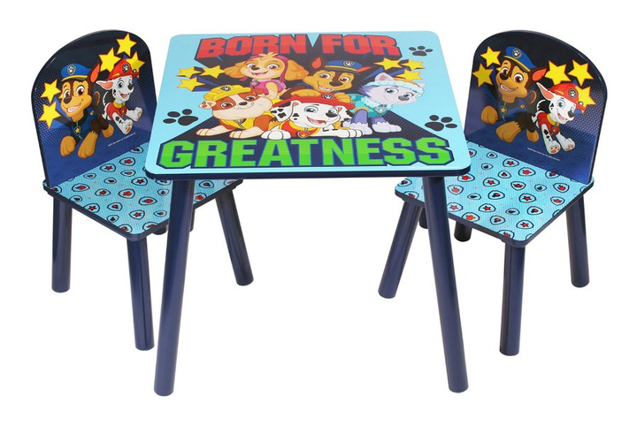 Zestaw mebli Spin Master Stolik i dwa krzesełka PSI PATROL (8720029090319) - obraz 1