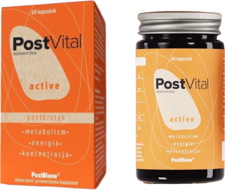 Дієтична добавка Onesano OneVital PostVital Active Постбіотик 60 капсул (5905567565045) - зображення 2