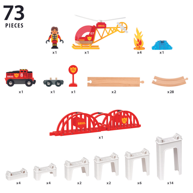 Залізниця Brio 36114 World Mega Spiral set (7312350361148) - зображення 3