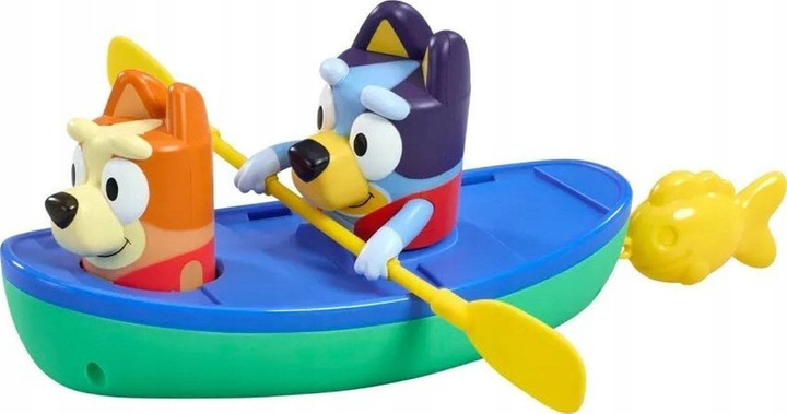 Набір іграшок для ванної Tomy Toomies Bluey Каяк з веслами (5011666736702) - зображення 2