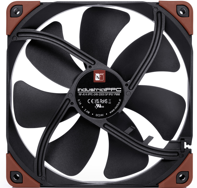 Wentylator Noctua NF-A14 industrialPPC-24V-2000 SP IP67 PWM - obraz 2