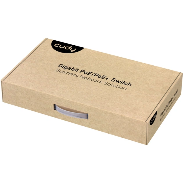 Коммутатор Cudy GS1028PS2 24-Gigabit PoE+ Switch с 4 Uplink Gig Ports и 2 Gig SFP Slots 300W Grey (GS1028PS2) - изображение 4