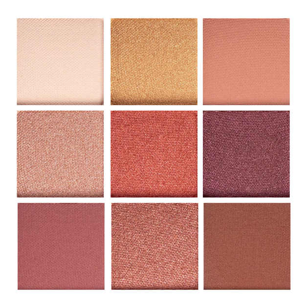 Палетка теней для век TopFace Maestro Academy Eyeshadow Bar 9 оттенков № 003 Cherry Passion - изображение 4