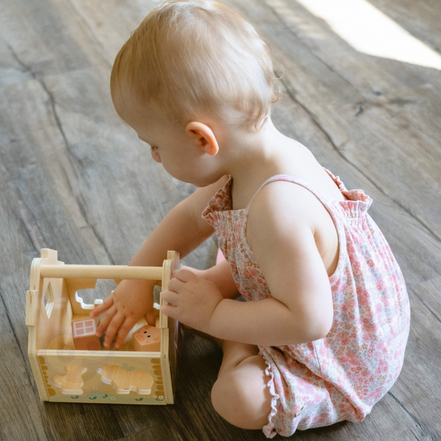 Дерев'яний сортер Woopie GREEN Ферма 13 елементів (5906280653514) - зображення 10