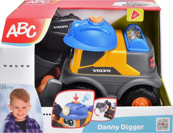 Pojazd ABC Danny z grzechotką 26 cm Y3897 (4006333088032) - obraz 1