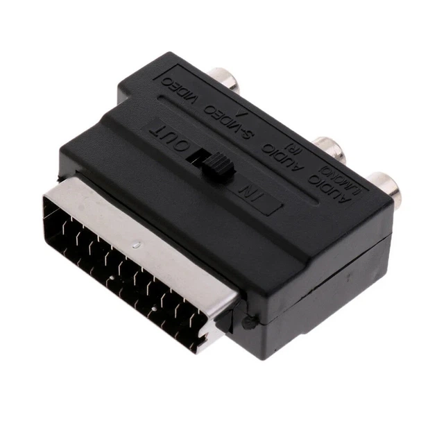 Переходник Alitek SCART - S-Video, 3xRCA (M/F) Адаптер 3xRCA S-видео композит (48896) - Фото 3 Переходник Alitek SCART - S-Video, 3xRCA (M/F) Адаптер 3xRCA S-видео композит (48896) - изображение 3