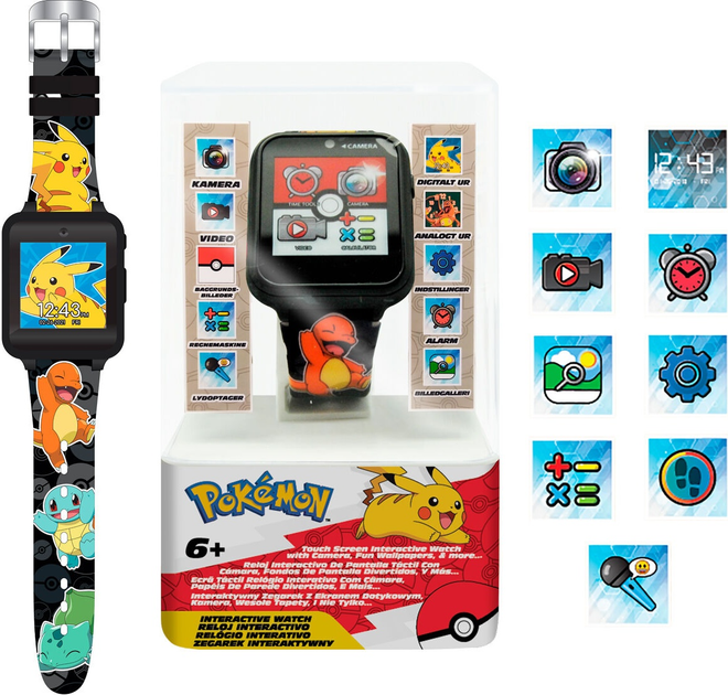 Smartwatch Kids Euroswan​ Pokemon (POK4231) - obraz 4