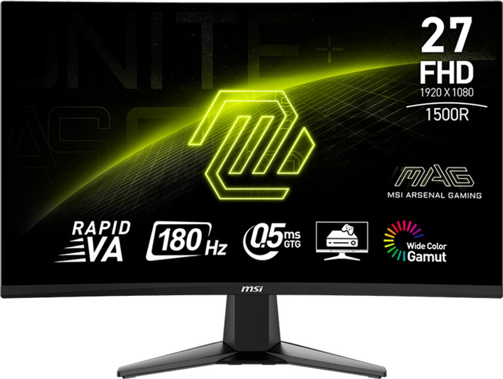 Monitor 27" MSI MAG 27C6F (MAG 27C6F) - obraz 1