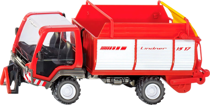 Model Siku Farmer Transporter Lindner z przyczepą 3061 (4006874030613) - obraz 2