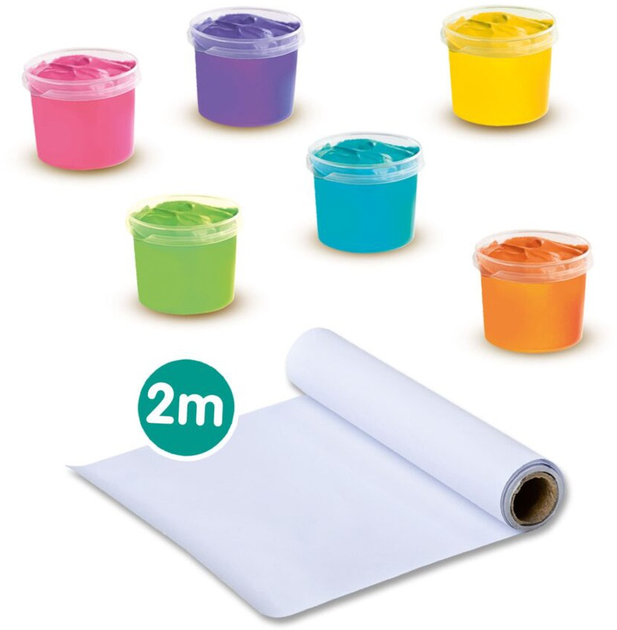 Набір SES Fingerpaint Mega Set 6 кольорів 00393 (8710341003937) - зображення 2