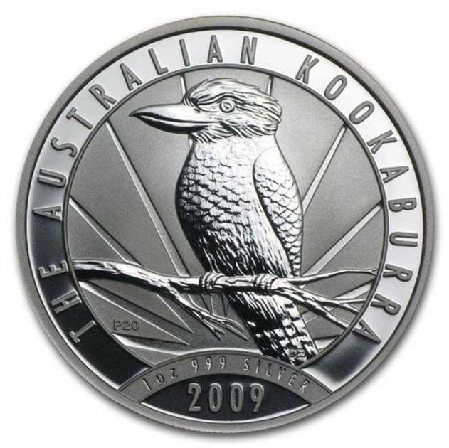 Серебряная юбилейная монета Австралии Кукабарра 2009 - изображение 4