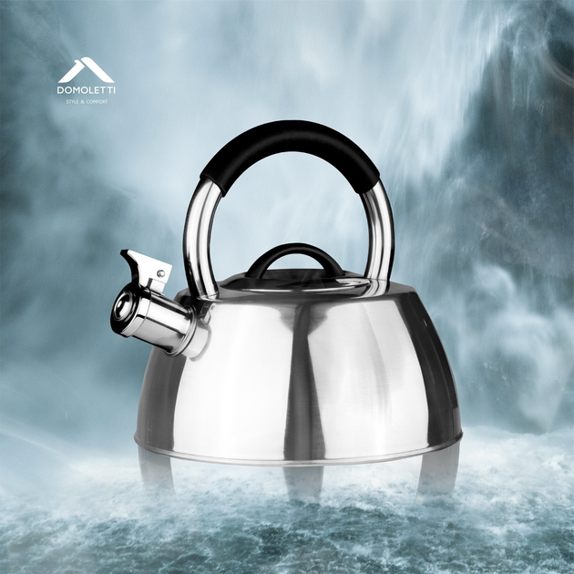 Чайник Domoletti CWT003B срібний 3 л (4772013450382) - зображення 5