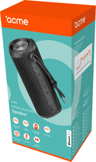 Акустическая система Acme PS407 Bluetooth Outdoor Speaker Black (4770070879993) - изображение 8
