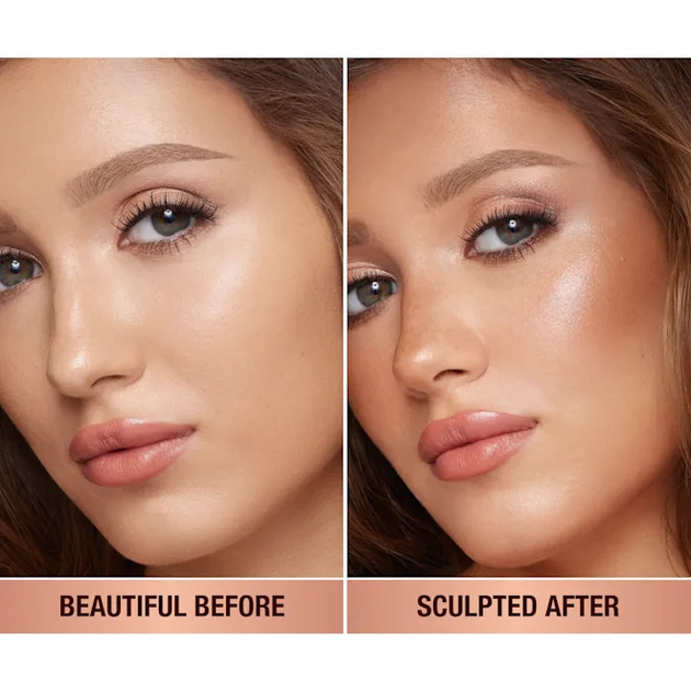 Кремовый контуринг для лица Charlotte Tilbury Hollywood Contour Wand оттенок Fair Medium 12мл - изображение 8