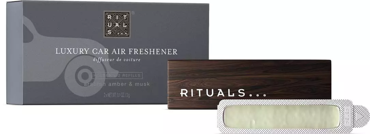 Автомобильный Парфюм Ритуалс “Хом” Rituals Car Perfume Ritual of Homme + 2 Refills 6 g - изображение 4