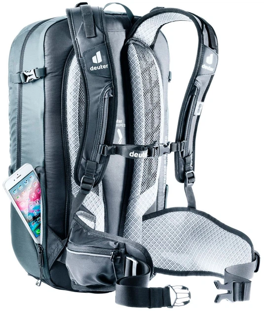 Велосипедный рюкзак Deuter Flyt 20 (Graphite/Black) (DT 3211321 4701) - изображение 2