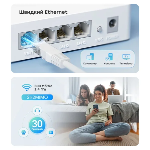 Маршрутизатор Cudy WR300 WiFi 2.4 - изображение 8