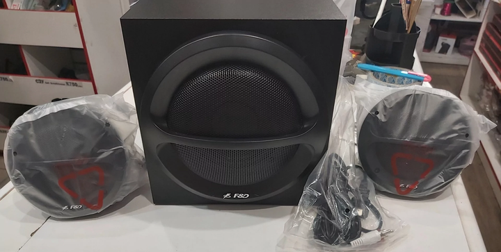 Компьютерные акустические колонки F&D A111 plus Черный - изображение 6