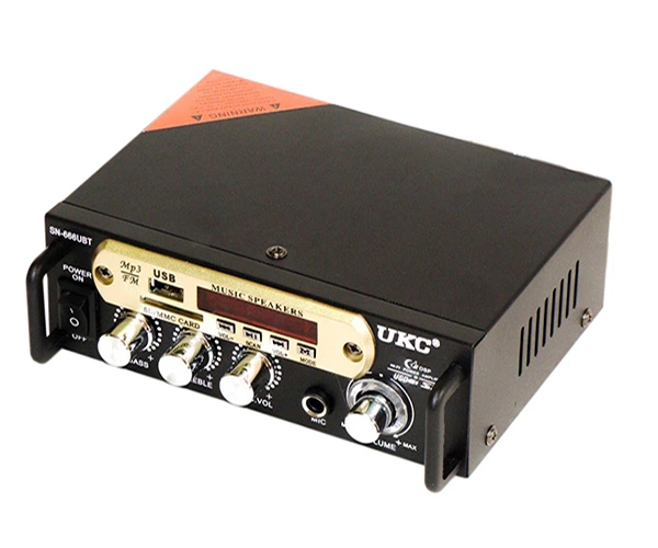 Стереопідсилювач UKC SN-666BT Bluetooth - зображення 2