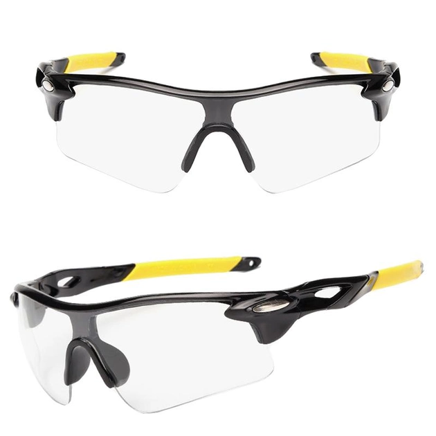 Захисні окуляри для стрільби, вело і мотоспорту Silenta TI8000 Clear-yellow (12636) - зображення 2