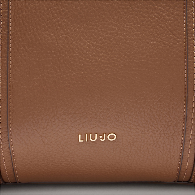 Сумка жіноча зі штучної шкіри велика Liu Jo AF5078E0027 09032 Коричнева (800070345612) - зображення 7