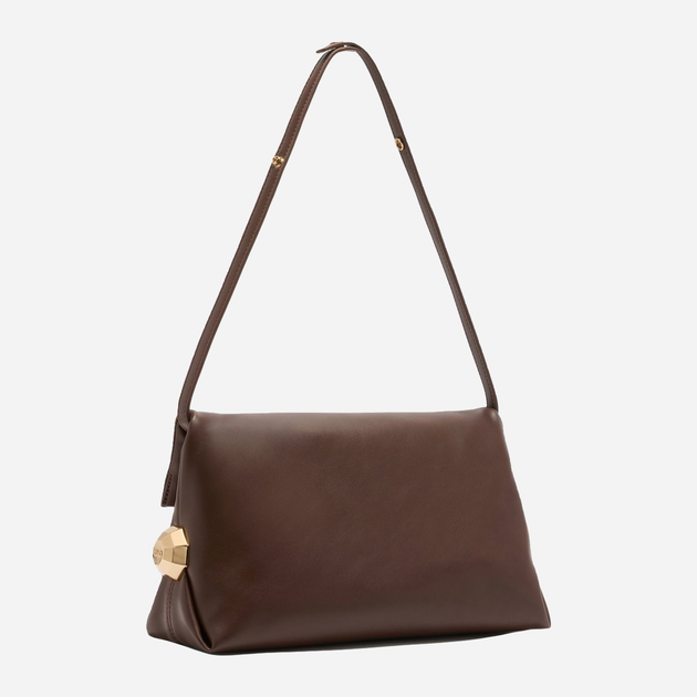 Сумка багет жіноча зі штучної шкіри середня Liu Jo AF5097E0077 90912 Коричнева (800070345615) - зображення 3