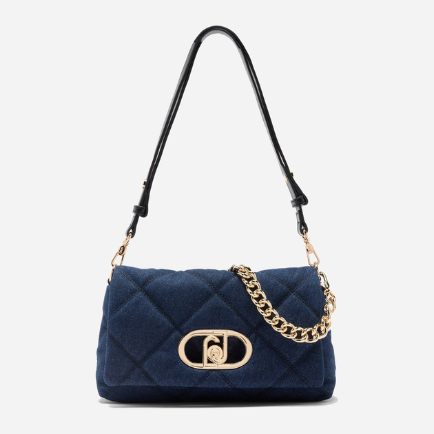 Torebka damska materiałowa z łańcuszkiem Liu Jo AF5138D0001 94024 Granatowa (800070345571) - obraz 1