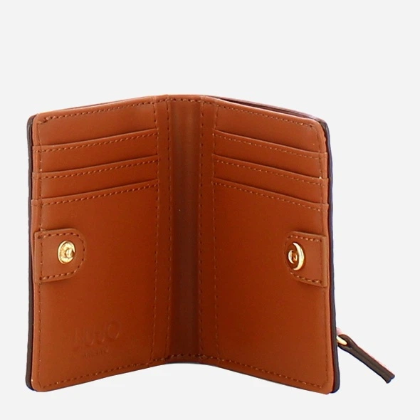 Гаманець жіночий зі штучної шкіри Liu Jo AF5177E0027 04877 Коричневий (800070345679) - зображення 3