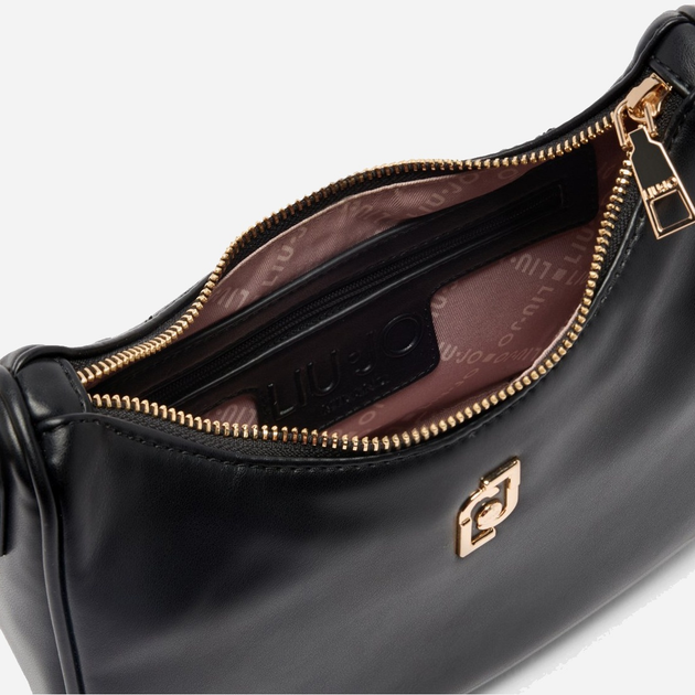 Torebka crossbody damska mała Liu Jo AF5180E0077 22222 Czarna (800070345582) - obraz 6