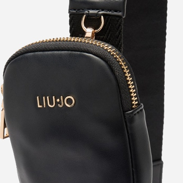 Torebka crossbody damska mała Liu Jo AF5180E0077 22222 Czarna (800070345582) - obraz 7