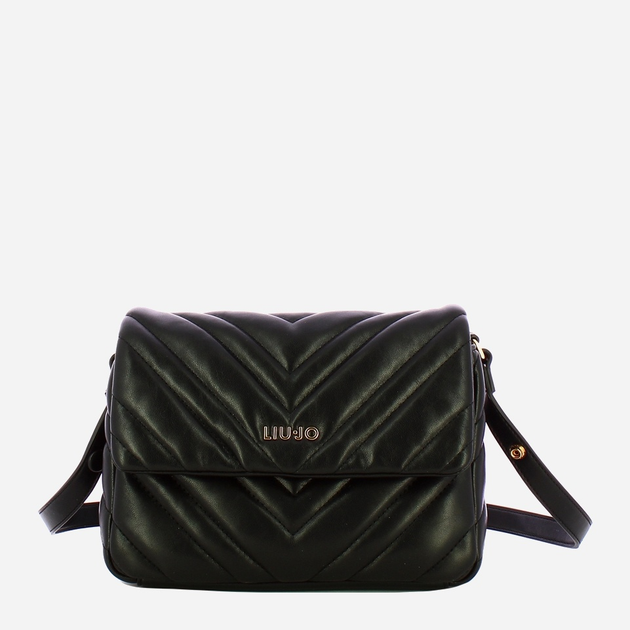 Torebka crossbody damska mała Liu Jo AF5188E0426 22222 Czarna (800070345583) - obraz 1