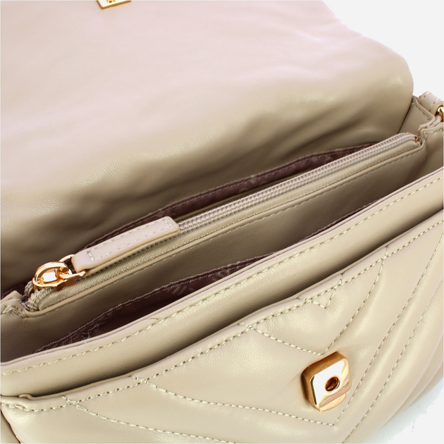 Torebka crossbody damska mała Liu Jo AF5188E0426 51308 Beżowa (800070345584) - obraz 4