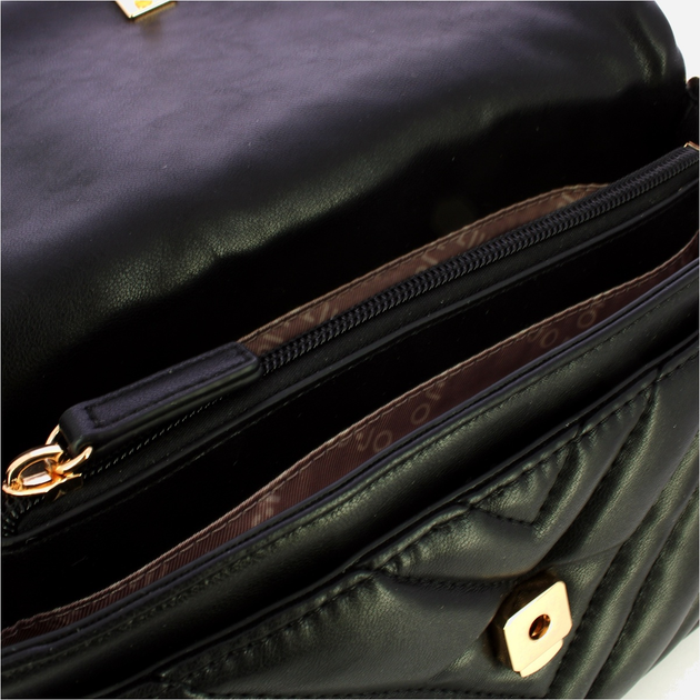 Torebka crossbody damska mała Liu Jo AF5188E0426 22222 Czarna (800070345583) - obraz 4