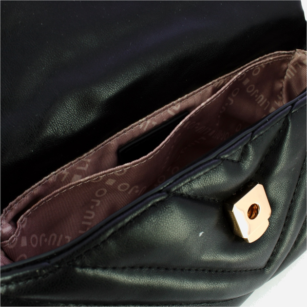 Torebka crossbody damska mała Liu Jo AF5190E0426 22222 Czarna (800070345585) - obraz 4