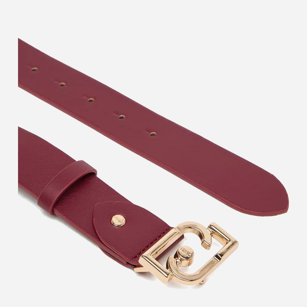 Pasek damski z klamrą Liu Jo AF5238E0077 91726 Bordowy (800070345518) - obraz 2
