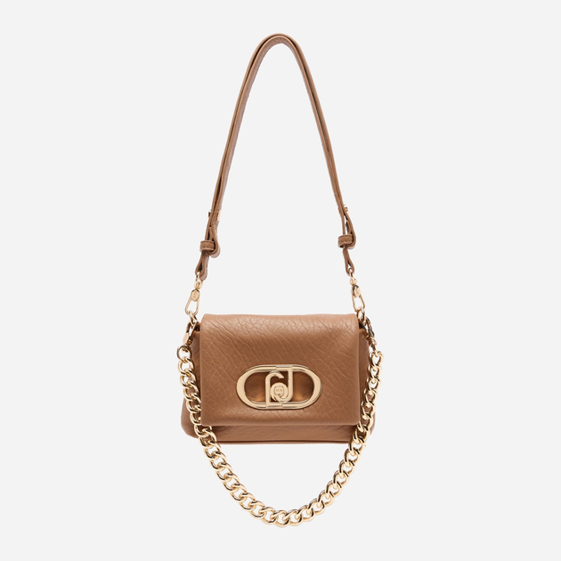 Сумка жіноча зі штучної шкіри маленька Liu Jo AF5269E0161 81140 Коричнева (800070345590) - зображення 1