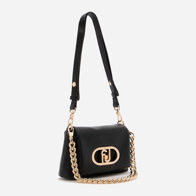 Torebka damska mała z łańcuszkiem Liu Jo AF5269E0161 22222 Czarna (800070345588) - obraz 3