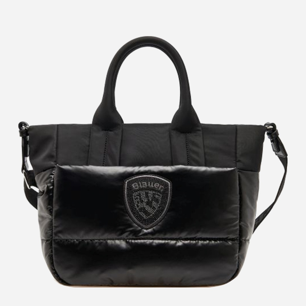 Сумка шопер жіноча тканинна Blauer F5QUARTXS01/PAD Чорна (800070347871) - зображення 1