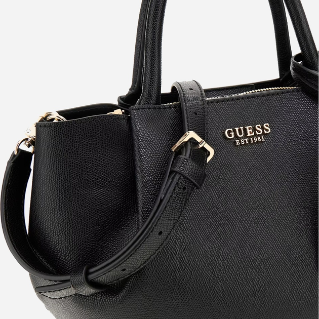 Torebka crossbody damska Guess Amorette HWBG7898060 Czarna (800070344373) - obraz 3