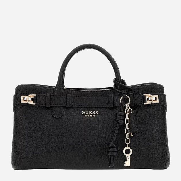 Torebka crossbody damska Guess Gregoria HWBG8546060 Czarna (800070344390) - obraz 1