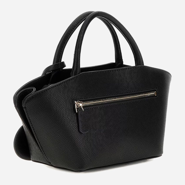 Torebka crossbody damska mała Guess Bolena HWZG9207760 Czarna (800070344432) - obraz 2