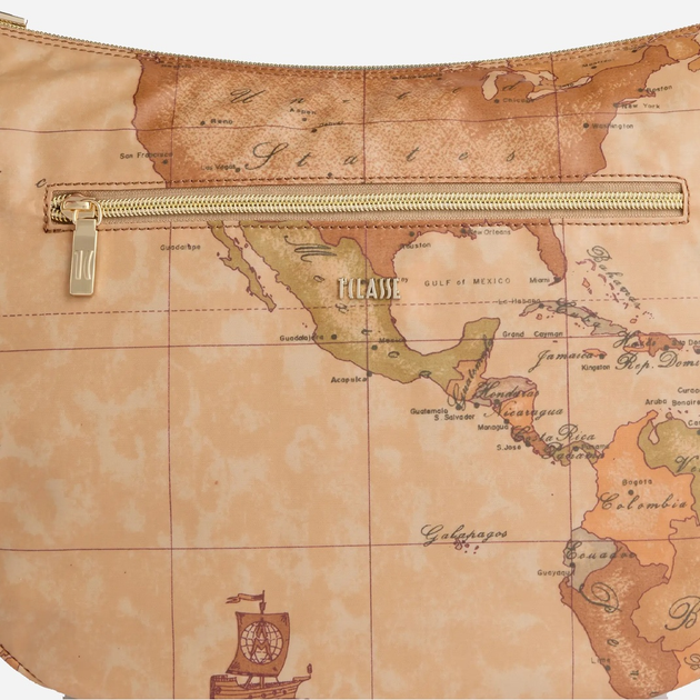 Torebka bagietka damska materiałowa Alviero Martini LD36S578 0548 Jasnobrązowa (800070347652) - obraz 3