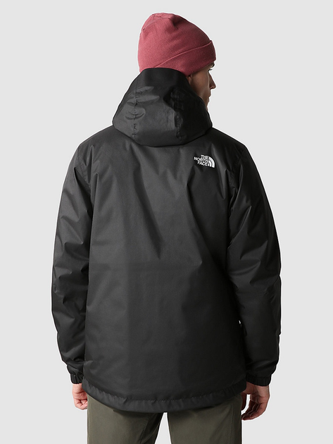 Куртка демісезонна з капюшоном чоловіча The North Face M Quest Insulated NF00C302KY41 S Чорна (800070313552) - зображення 3